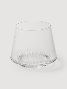 Mondgeblazen tumblers Oli met reli&euml;fpatroon, 4-delig