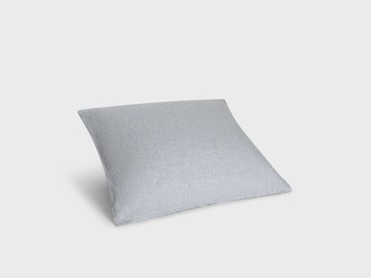 Yumeko Kussensloop gewassen linnen blue chambray 65x65 100% gewassen linnen