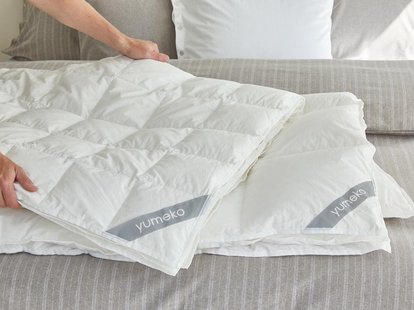 Yumeko Dekbed ganzendons lente/herfst 260x240 100% biologisch ganzendons