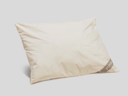 Yumeko Kussen wol 50x70 medium 
Vulling: 100% biologische wolbolletjes
Tijk: 100% biologisch katoen met padding gemaakt van 100% biologisch katoen