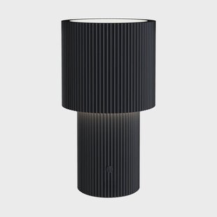Herstal Iluma draagbare tafellamp Jet black