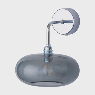 EBB & FLOW Horizon wandlamp Smokey grey