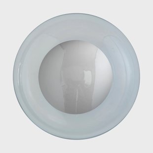 EBB & FLOW Horizon surface wandlamp Clear-silver, Ø29 cm