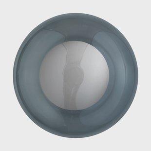 EBB & FLOW Horizon surface wandlamp Smokey grey, Ø36 cm