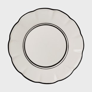 Pick a Poppy Bistro bord Black, 28 cm