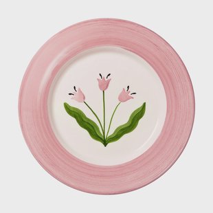Pick a Poppy Madelen Möllard Tulip saladebord Pink, 22 cm