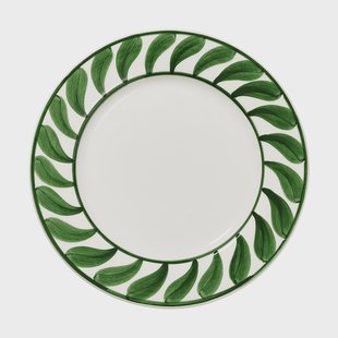 Pick a Poppy Swirl bord Green, 28 cm