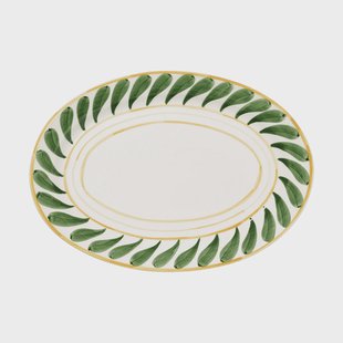 Pick a Poppy Swirl serveerschaal Green, 32 cm
