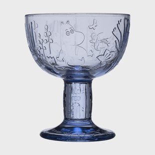 Moomin Arabia Mystikens skog Moomin kom Aqua, Ø14 cm