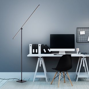 Grafo LED vloerlamp, black pearl, touchdimmer - PURE PURE Grafo - Woonkamer - Modern - Metaal