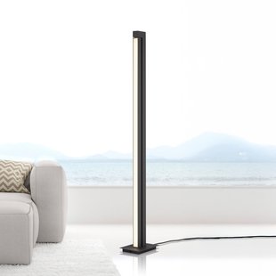 Lines LED vloerlamp, grafiet, 140 cm, CCT, dimbaar - PURE Pure Lines Floor - Woonkamer - Modern - Metaal