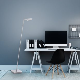Mira LED vloerlamp, diamond, afstandsbediening, CCT - PURE Pure Mira - Woonkamer - Modern - Metaal - Met lampenkap
