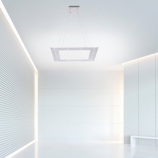 Cosmo LED hanglamp, aluminium, 50 cm, CCT, afstandsbediening - PURE - Woonkamer - Modern - Metaal - 1 lamp