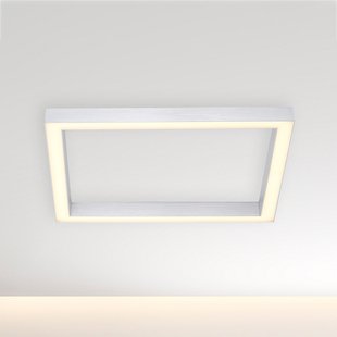 Lines Square LED plafondlamp, diamond, 55 cm, CCT - PURE PURE Lines Square - Woonkamer - Modern - Metaal - Hoekig