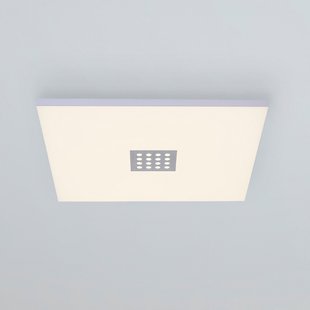Neo LED plafondlamp, 45 cm, aluminium, CCT, afstandsbediening - PURE - Woonkamer - Modern - Metaal - Hoekig