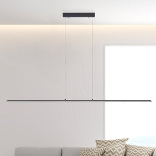 Lite LED hanglamp, grafiet, 160 cm, CCT, dimbaar - PURE PURE Lite - Woonkamer - Modern - Aluminium - 1 lamp