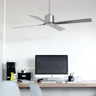 Airfusion Climate DC plafondventilator, chroom, stil - Beacon Beacon Lighting - Woonkamer - Modern - Metaal