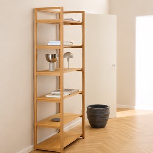 Luuc houten opbergkast bruin - 200 x 80 cm