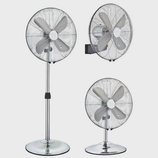 3-in-1 Silver Stream staande ventilator, chroom - Westinghouse - Woonkamer - Modern - Metaal