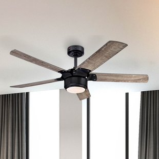 Morris LED plafondventilator, hout, stil - Westinghouse - Woonkamer