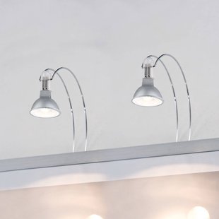 Paulmann spiegellamp Galeria chroom 30 cm, set van 2, GU5.3