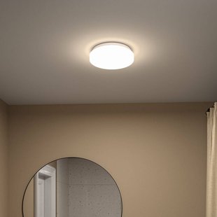 Paulmann LED plafondlamp Luiana, wit, sensor, IP44