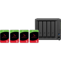 Synology DS425+ + Seagate Ironwolf 2TB 4-Pack