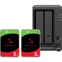 Synology DS425+ + Seagate Ironwolf 2TB Duo Pack