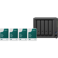 Synology DS425+ + Synology Plus Series 8TB 4-Pack