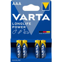 Varta Longlife Power AAA Blister 4 stuks