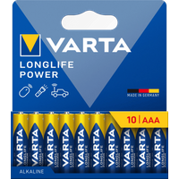 Varta Longlife Power AAA Pack 10 stuks