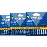 Varta Longlife Power AAA Pack 30 stuks