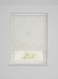 HEMA Rolgordijn lichtdoorlatend uni wit (wit)