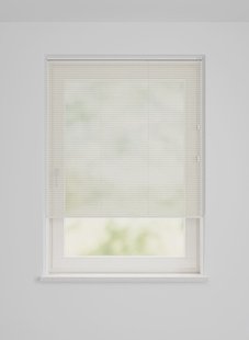 HEMA Plisse enkel transparant linnenlook zand (zand)