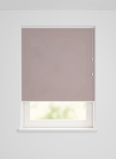 HEMA Plissé dubbel lichtdoorlatend uni oudroze (oudroze)