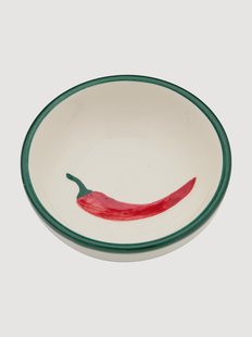 Handbeschilderde snackschaal Peperoncino
