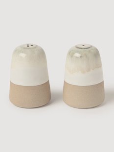 Handgemaakte zout- &amp; peperstrooier Myrtille, 2-delig