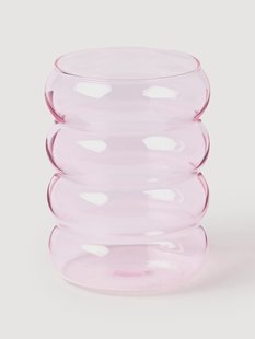 Mondgeblazen borosilicaatglazen Bubbly, 4-delig