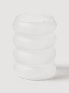 Mondgeblazen borosilicaatglazen Bubbly, 4-delig