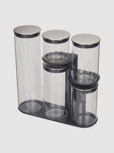 Opbergpotten Podium, 5-delig
