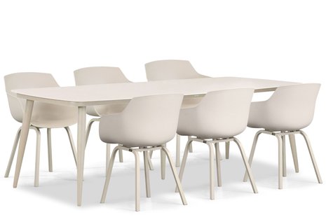 Lifestyle Salina/Vienna 240 cm dining tuinset 7-delig