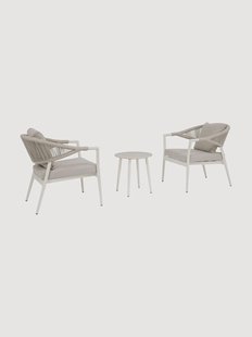 Tuin loungeset Millor, 3-delig