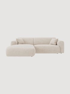 Chenille hoekbank Nolio (4-zits)