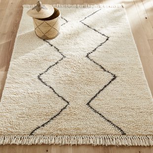 Vloerkleed in wol, berberstijl, Nyborg