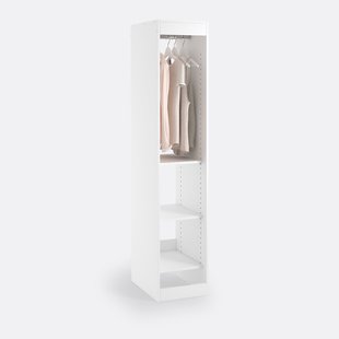 Dressing module, hangkast + 3 legplanken, Build