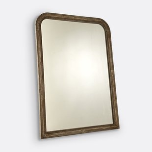 Massief mangohouten spiegel, breedte 90 x hoogte 120 cm, AFSAN