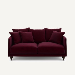3-zits compacte fluwelen zetel, Lazare