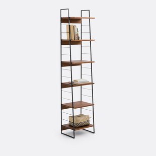 Vintage boekenkast, walnootfineer, WATFORD