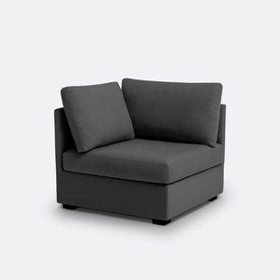 Hoekfauteuil, katoen, Robin