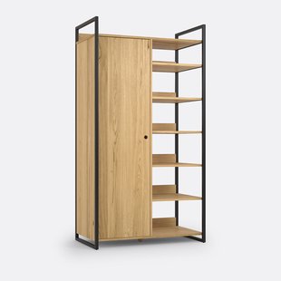 Module 1 hangkast en 6 legplanken Hiba